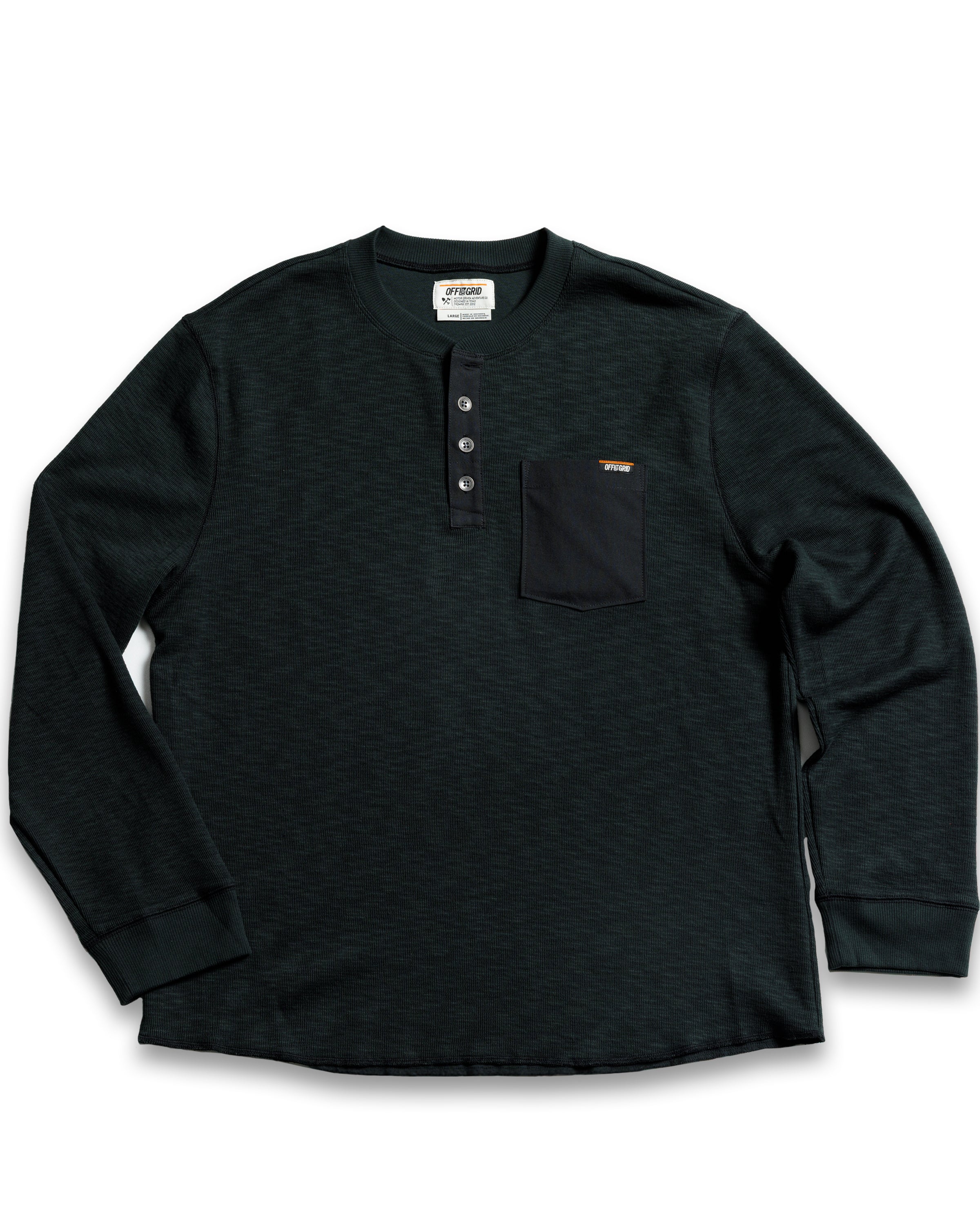 Draper Henley - Vintage Black