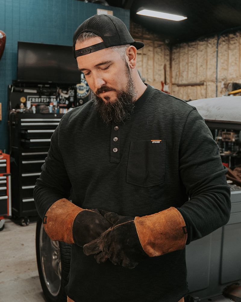 Draper Henley - Vintage Black