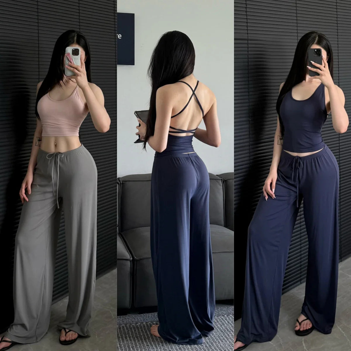 Chic Wide-Leg Yoga Pants