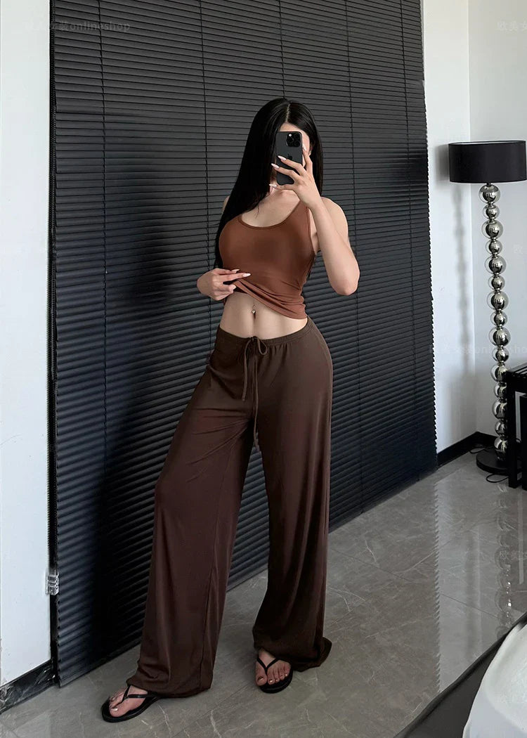 Chic Wide-Leg Yoga Pants