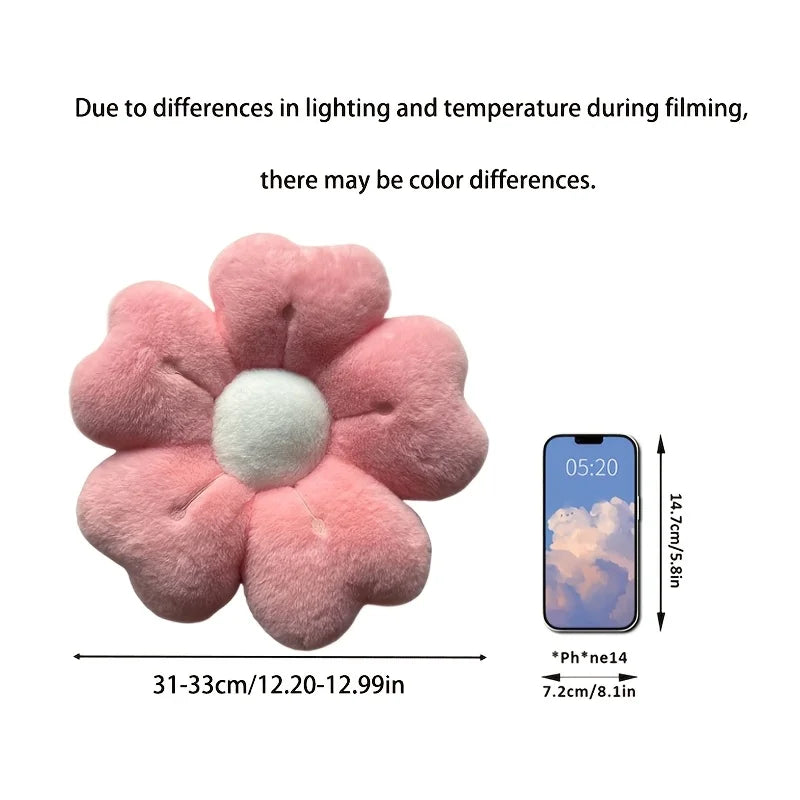 Cozy Daisy Flower Cushion