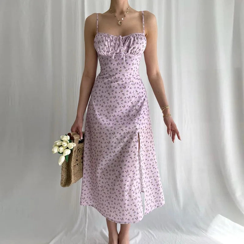 Elegant Floral Summer Dress